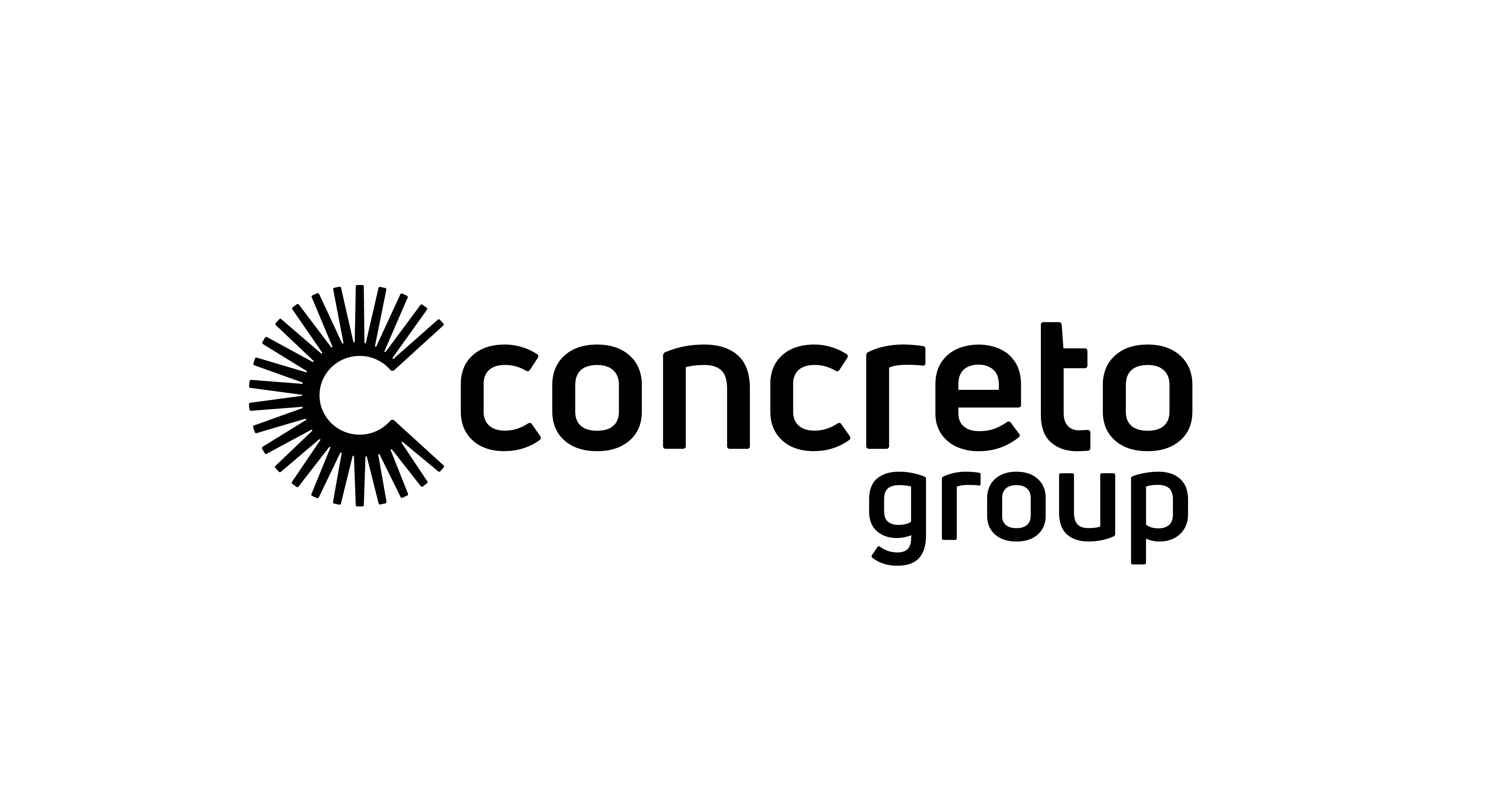 Concreto Logo Zwart Transparant