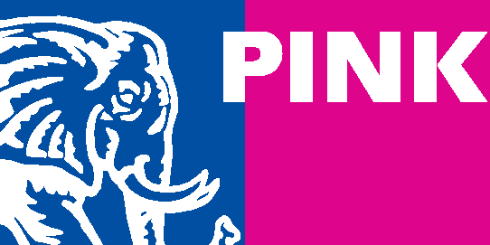 Pink Elephant Logo Rgb Groot